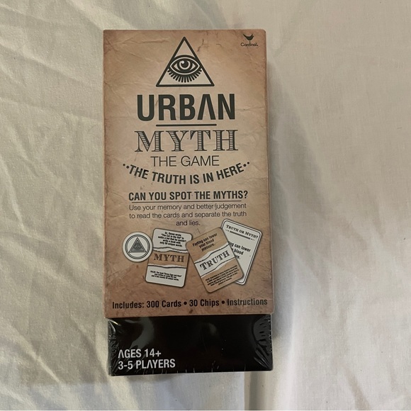NEW SEALED Cardinal Spin Master, Inc Urban Myth Party Card Game - Picture 3 of 6